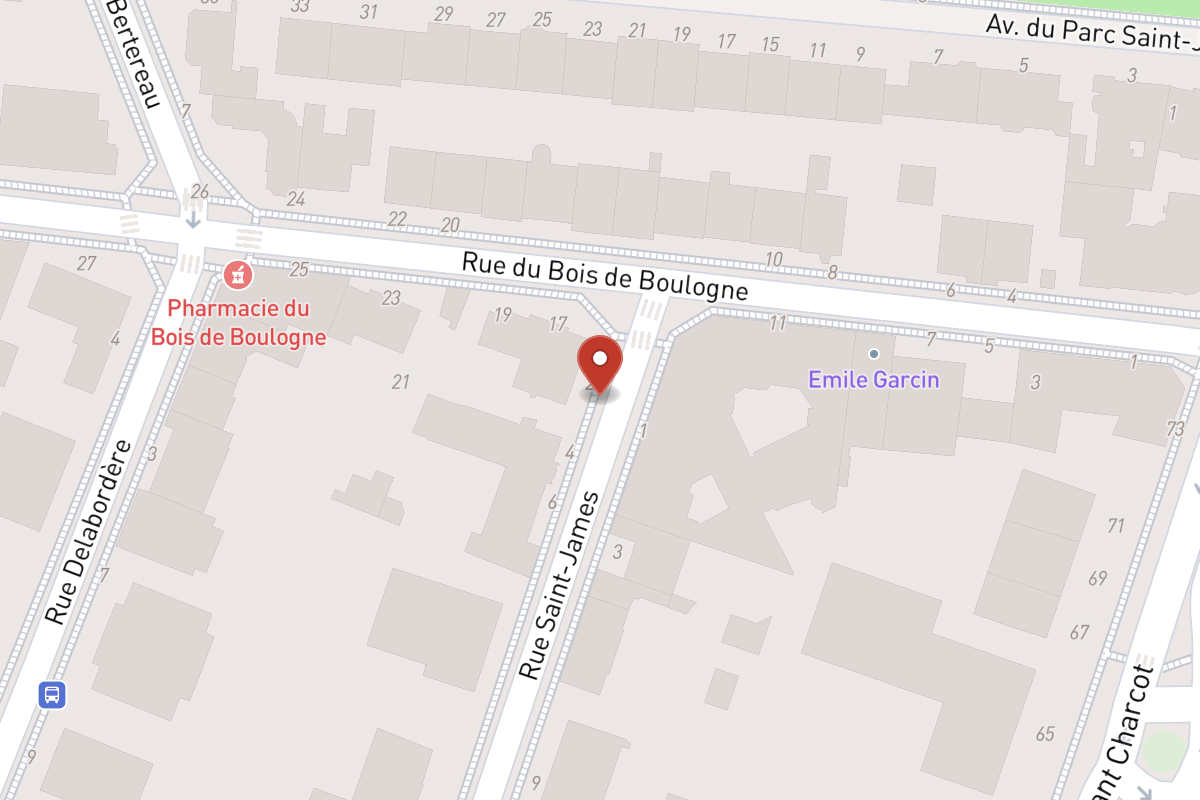 Plan de situation — 2 Rue Saint-James