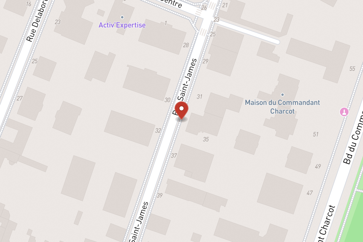 Plan de situation — 33 Rue Saint-James