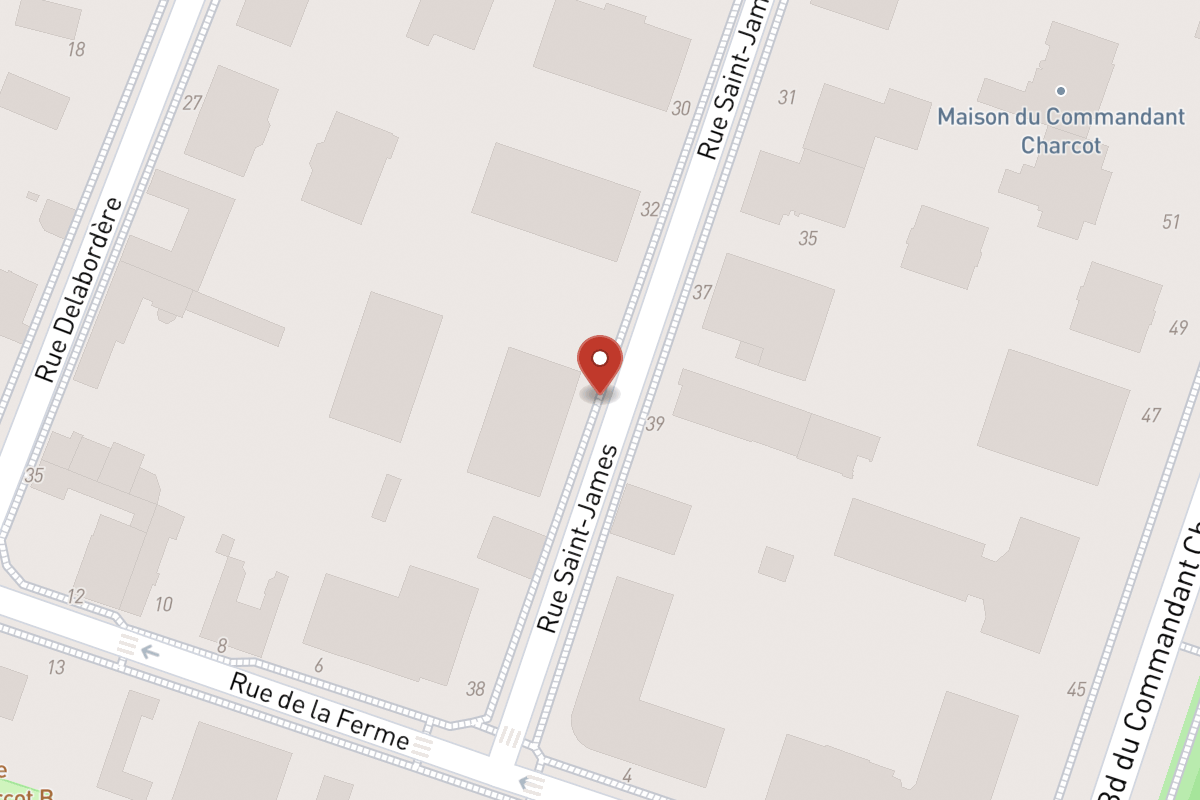 Plan de situation — 34 Rue Saint-James