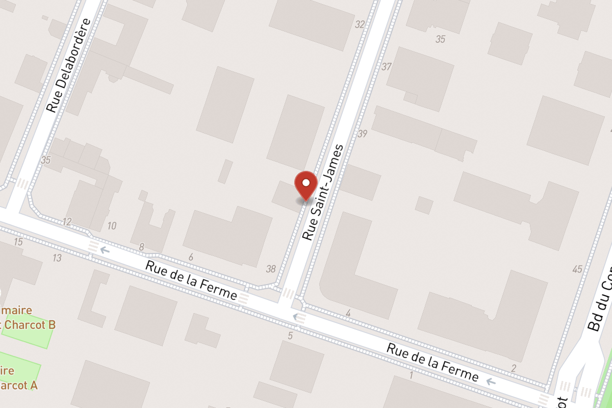 Plan de situation — 36 Rue Saint-James