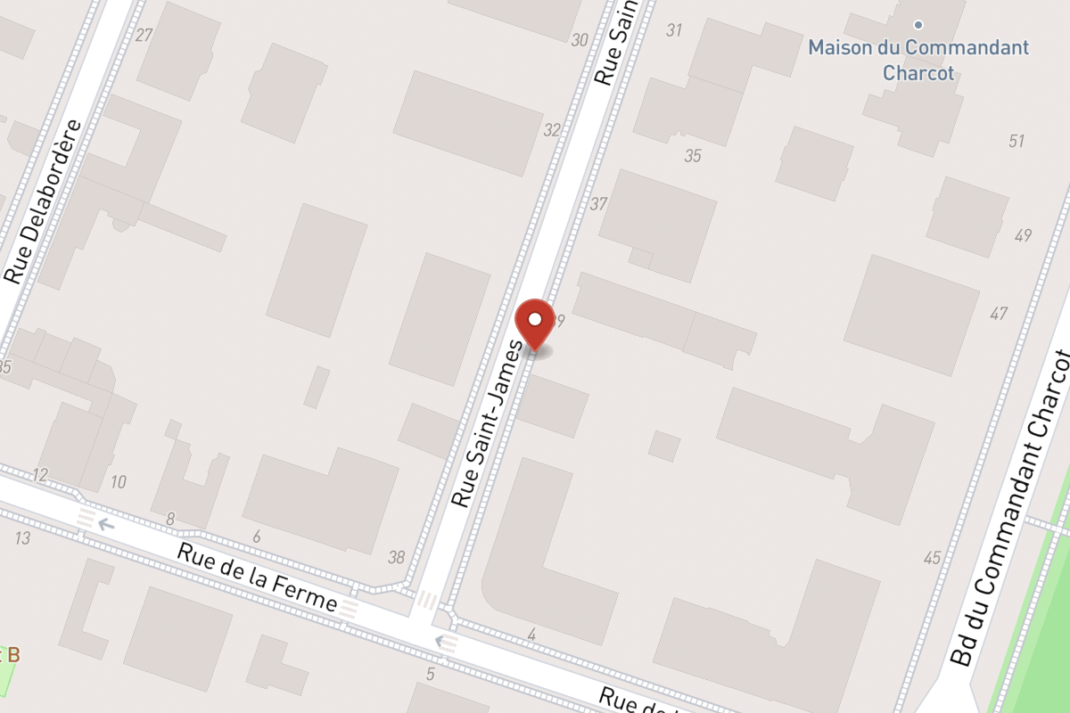 Plan de situation — 39 Rue Saint-James