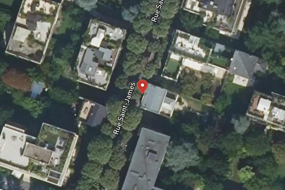 Vue satellite — 41 Rue Saint-James
