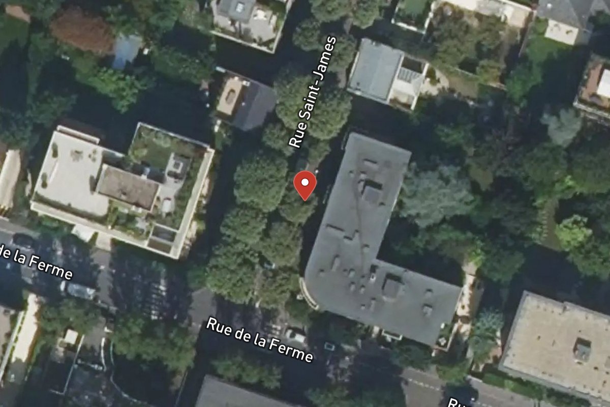 Vue satellite — 43 Rue Saint-James