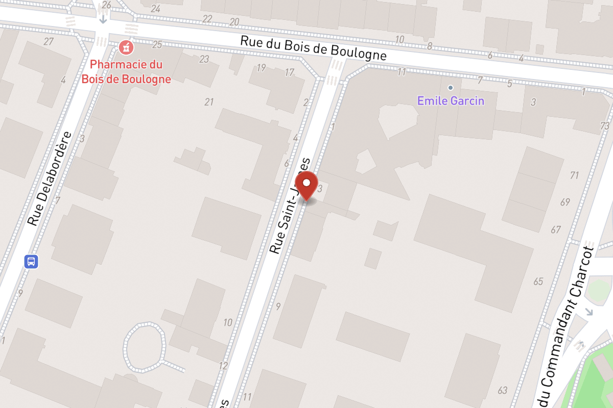 Plan de situation — 5 Rue Saint-James