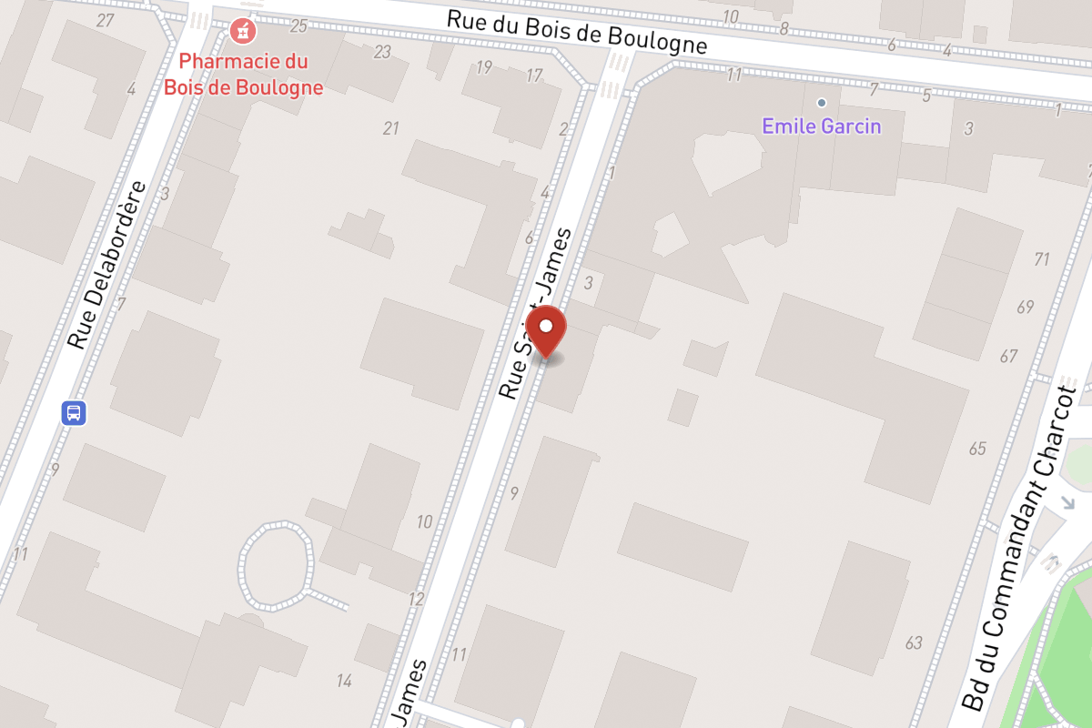 Plan de situation — 7 Rue Saint-James