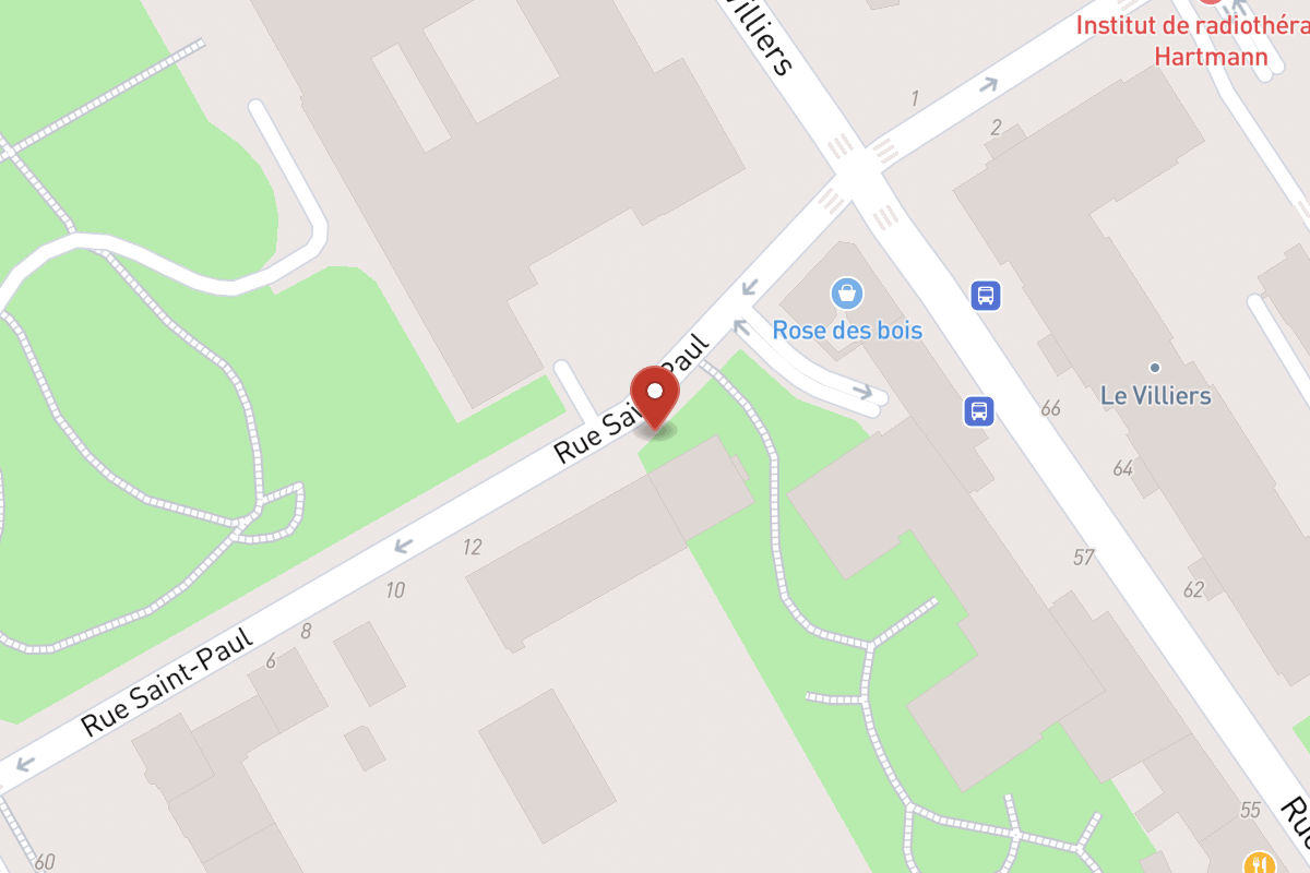 Plan de situation — 16 Rue Saint - Paul