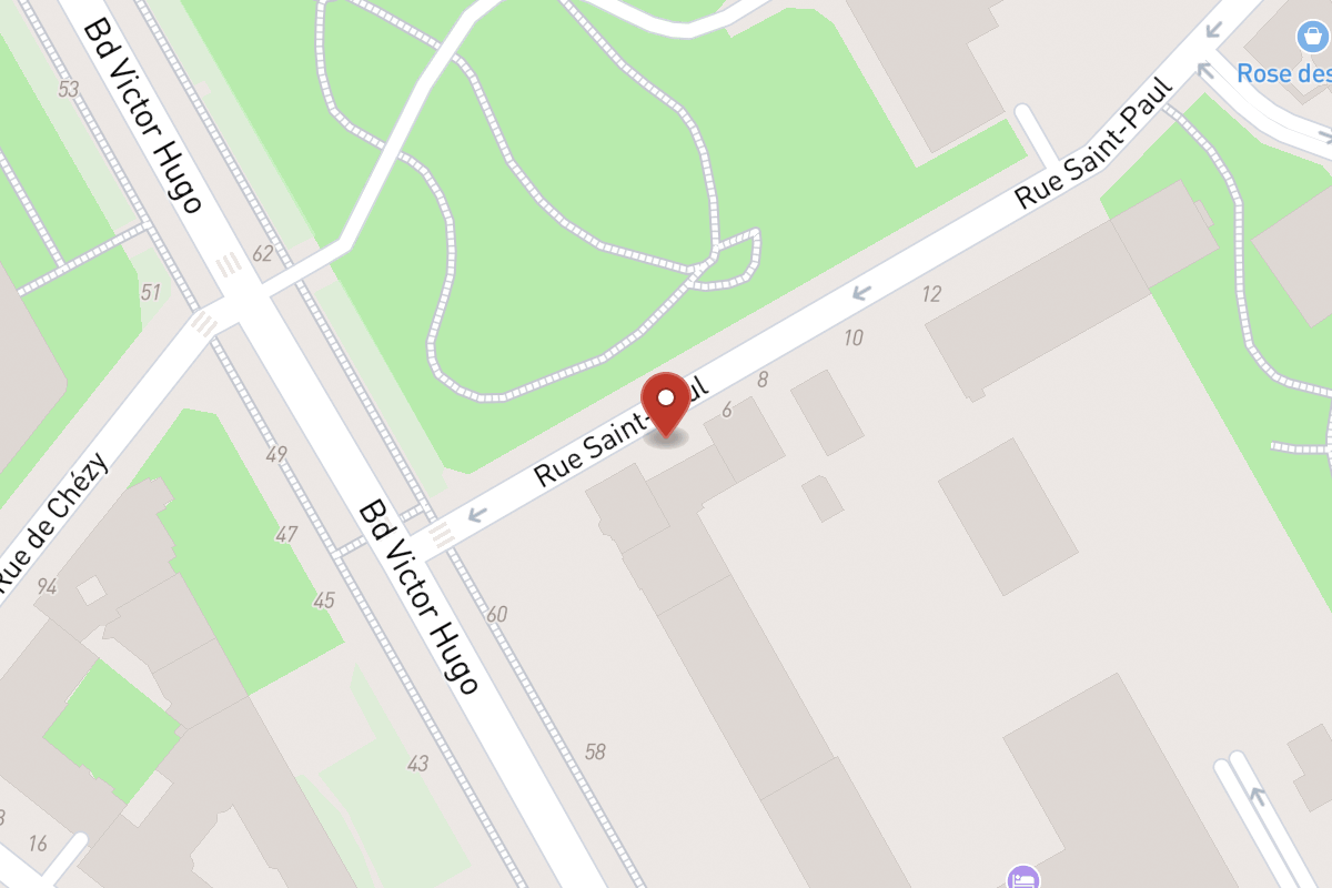 Plan de situation — 4 Rue Saint - Paul