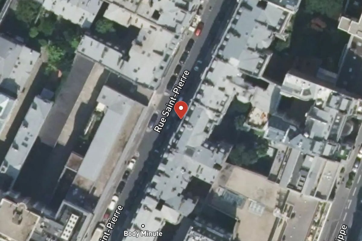 Vue satellite — 10 Rue Saint-Pierre