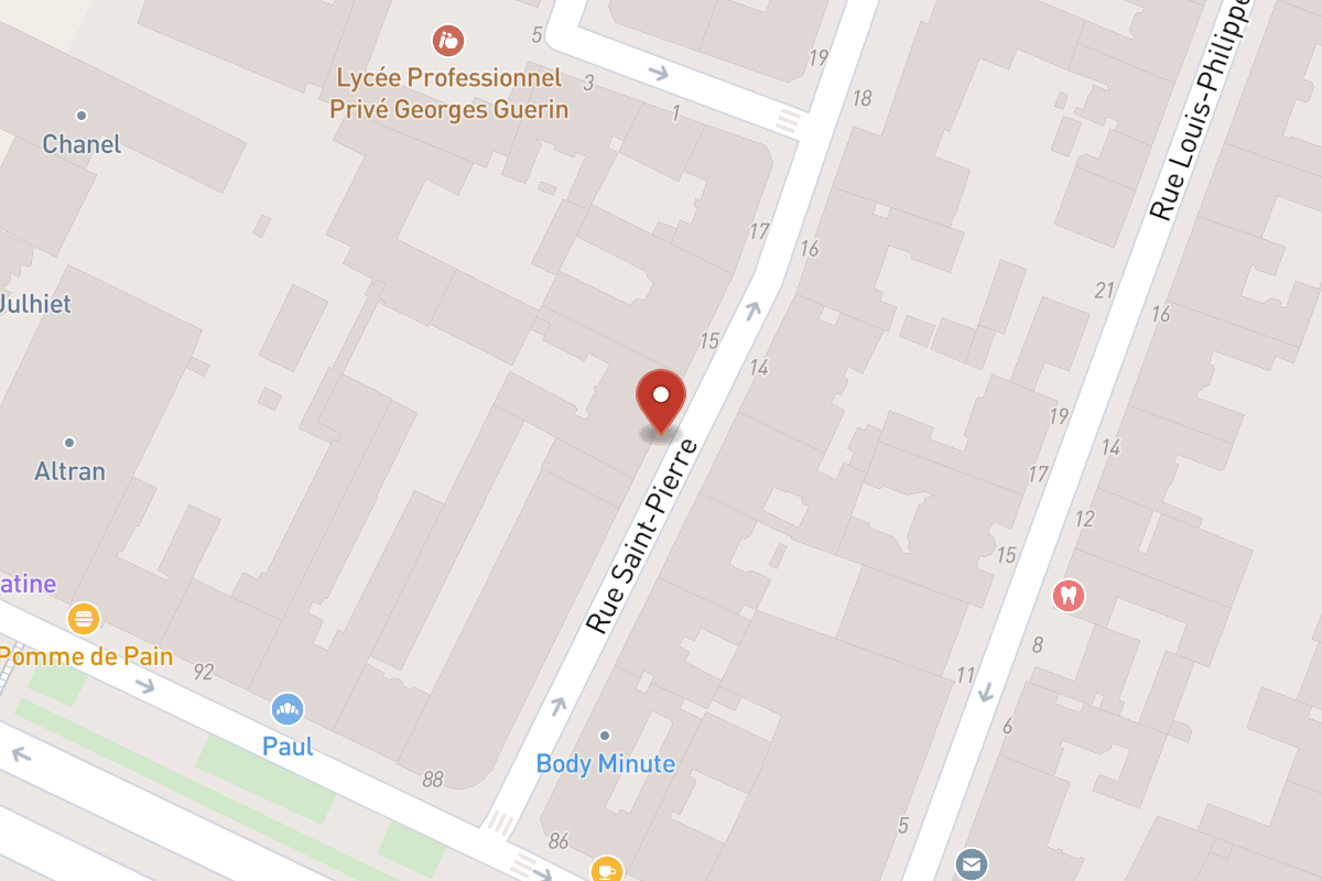 Plan de situation — 11 Rue Saint-Pierre