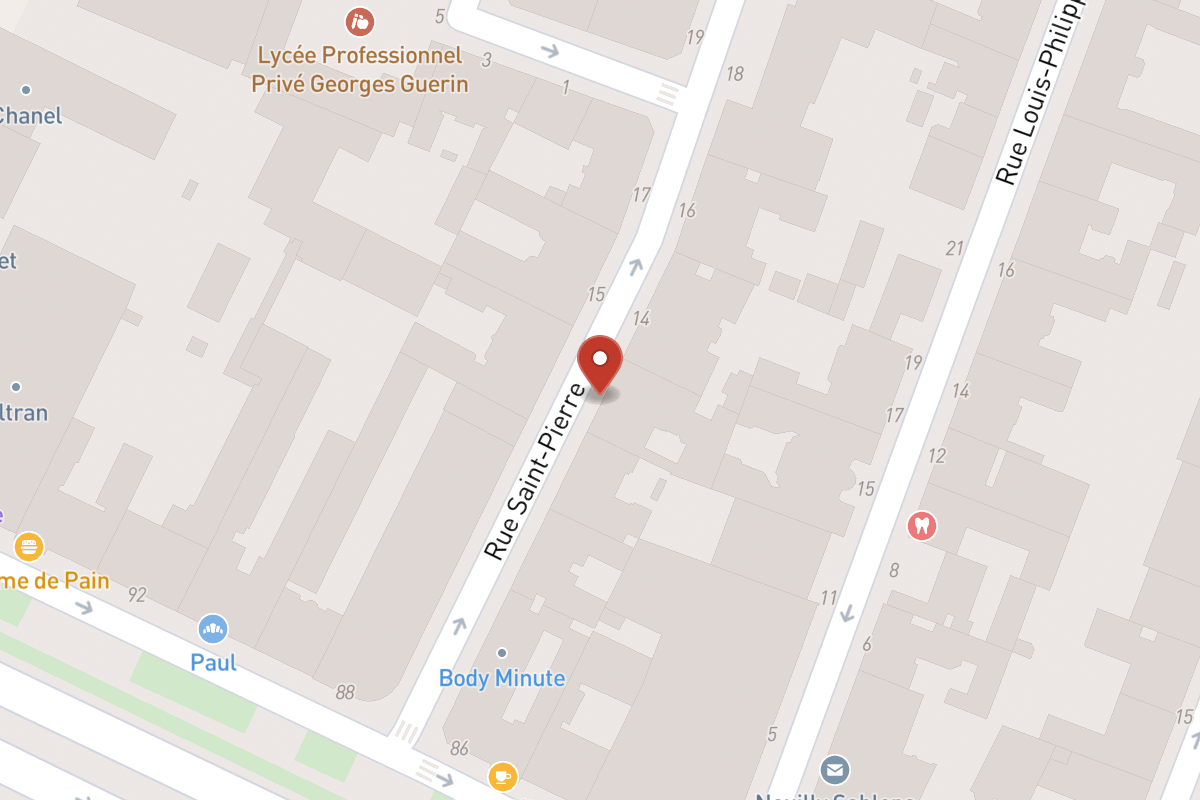 Plan de situation — 12 Rue Saint-Pierre