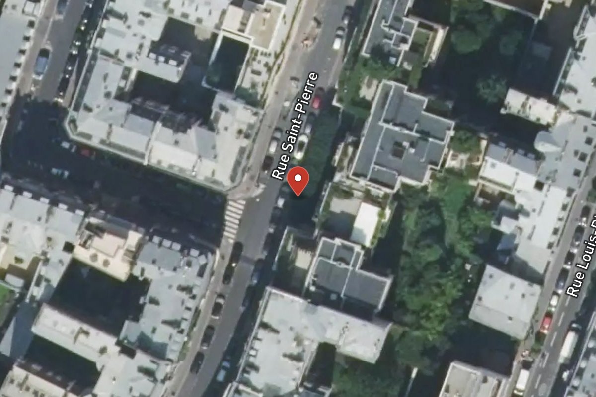 Vue satellite — 18 Rue Saint-Pierre