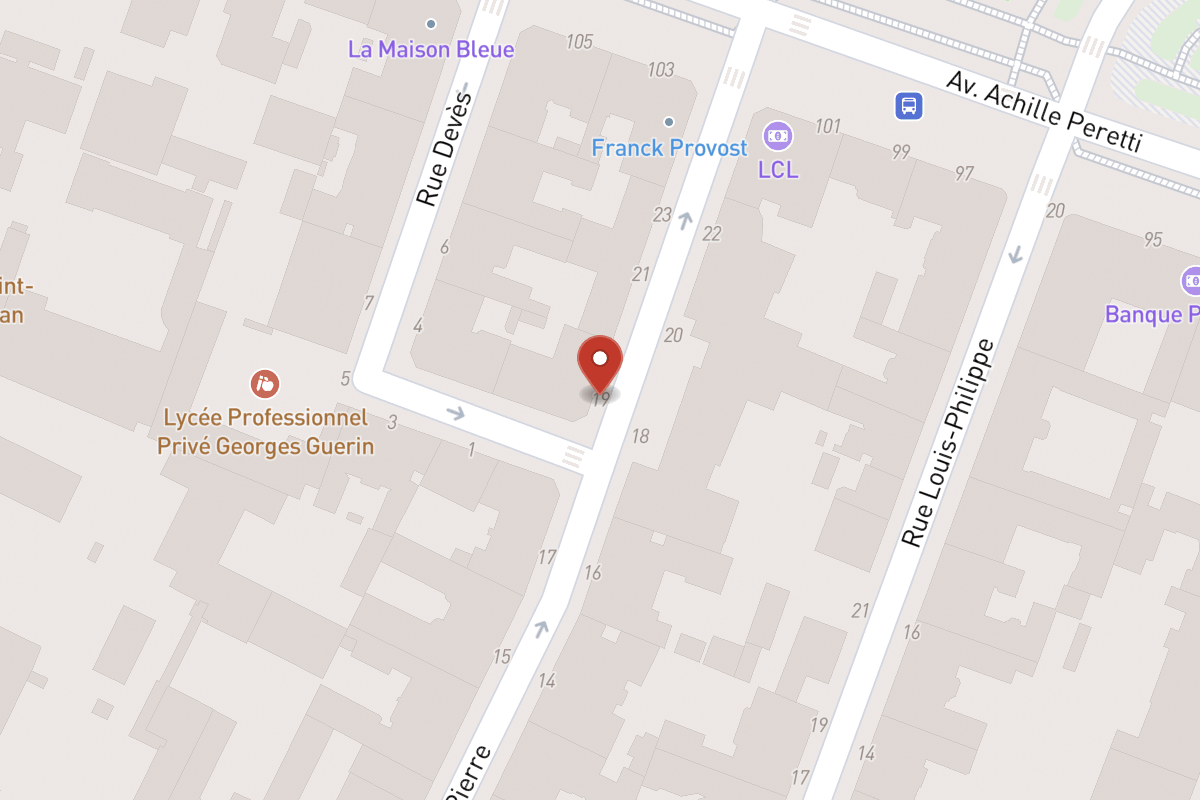 Plan de situation — 19 Rue Saint-Pierre