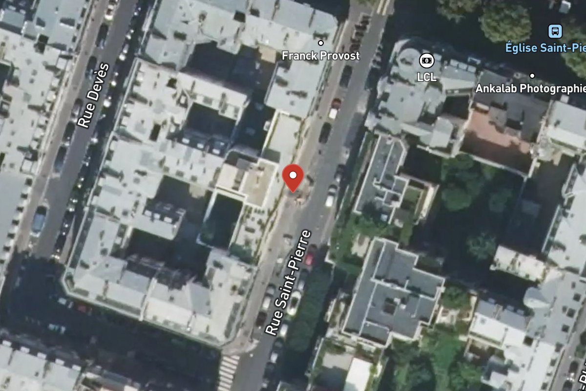 Vue satellite — 21 Rue Saint-Pierre