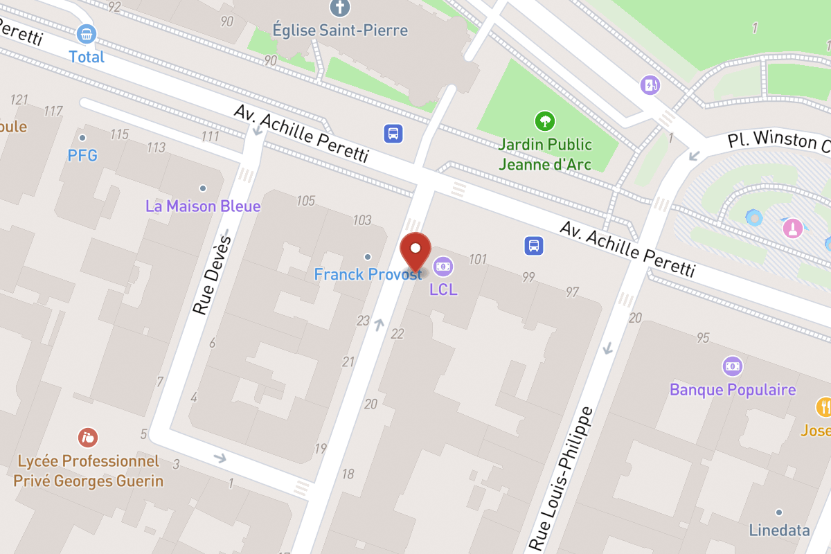 Plan de situation — 24 Rue Saint-Pierre