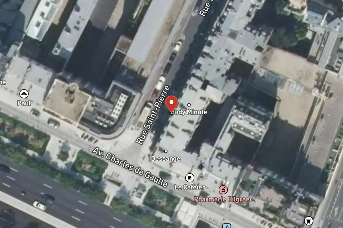 Vue satellite — 2 Rue Saint-Pierre