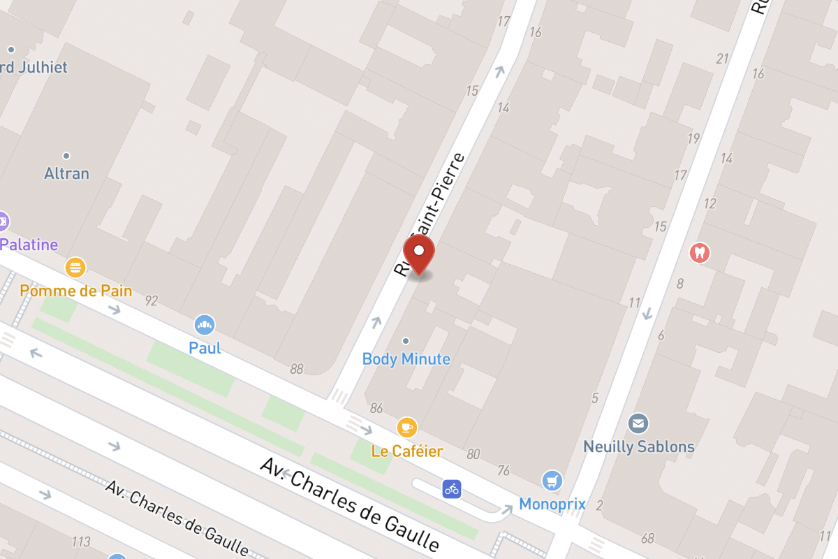 Plan de situation — 6 Rue Saint-Pierre