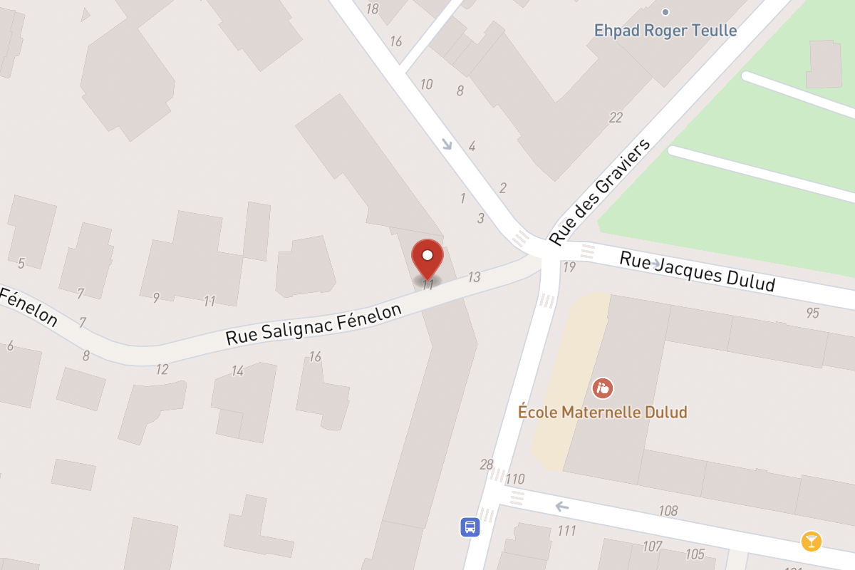Plan de situation — 11TER Rue Salignac Fénelon