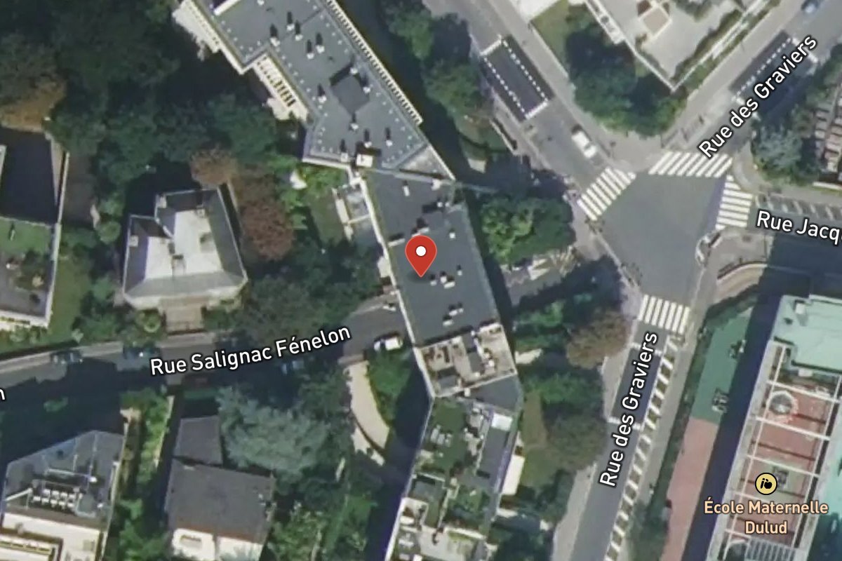 Vue satellite — 11TER Rue Salignac Fénelon