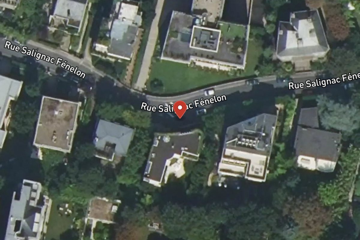 Vue satellite — 12 Rue Salignac Fénelon