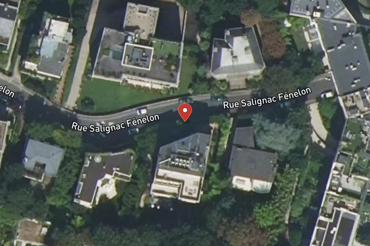 Vue satellite — 14 Rue Salignac Fénelon