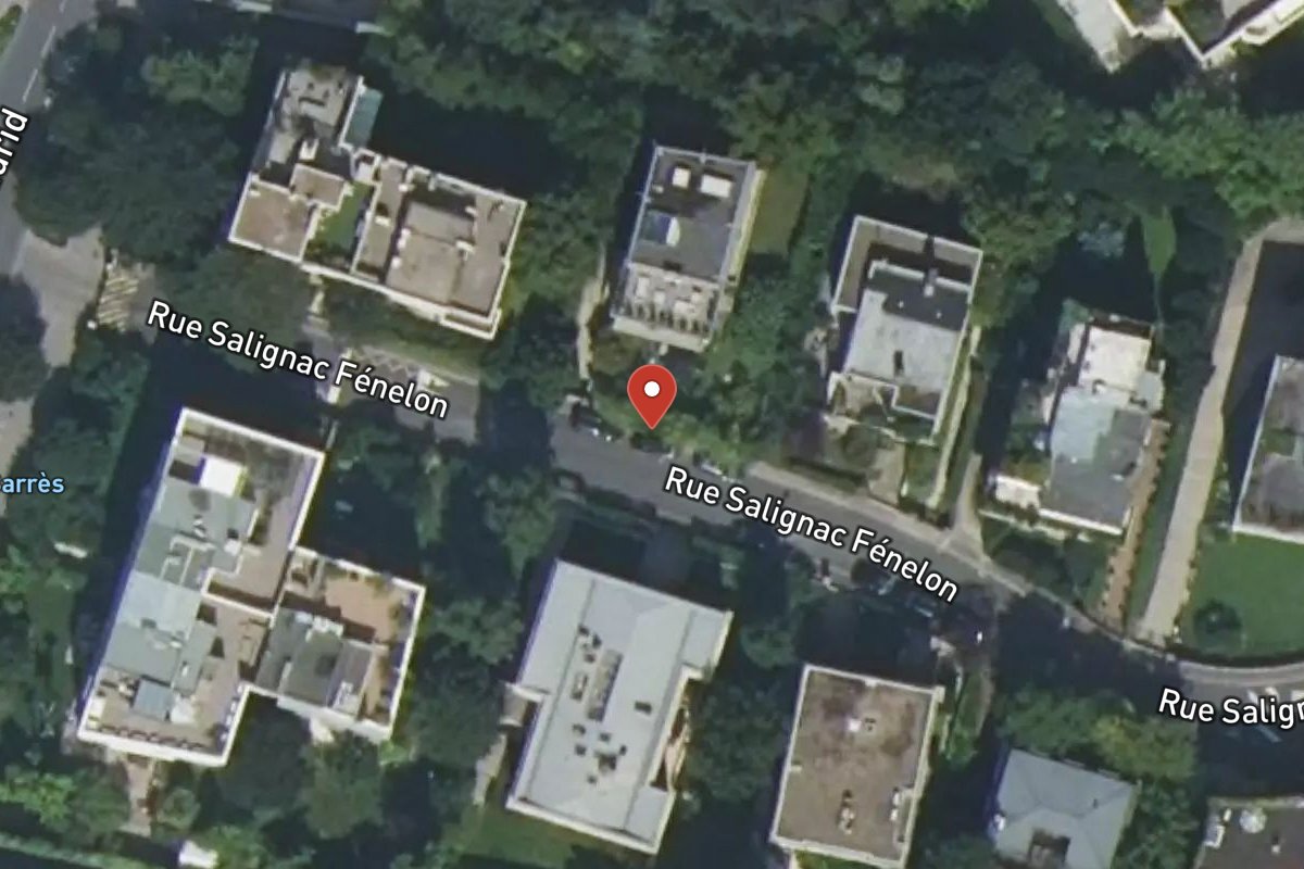 Vue satellite — 3 Rue Salignac Fénelon