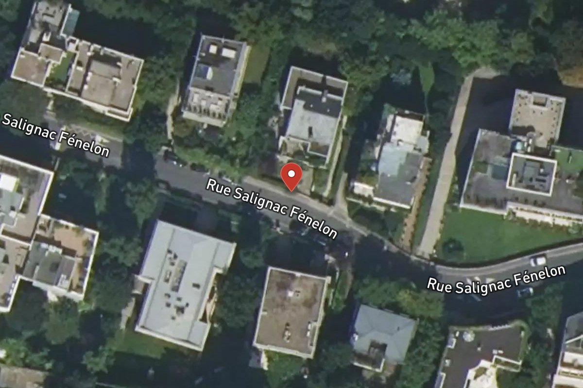 Vue satellite — 5 Rue Salignac Fénelon