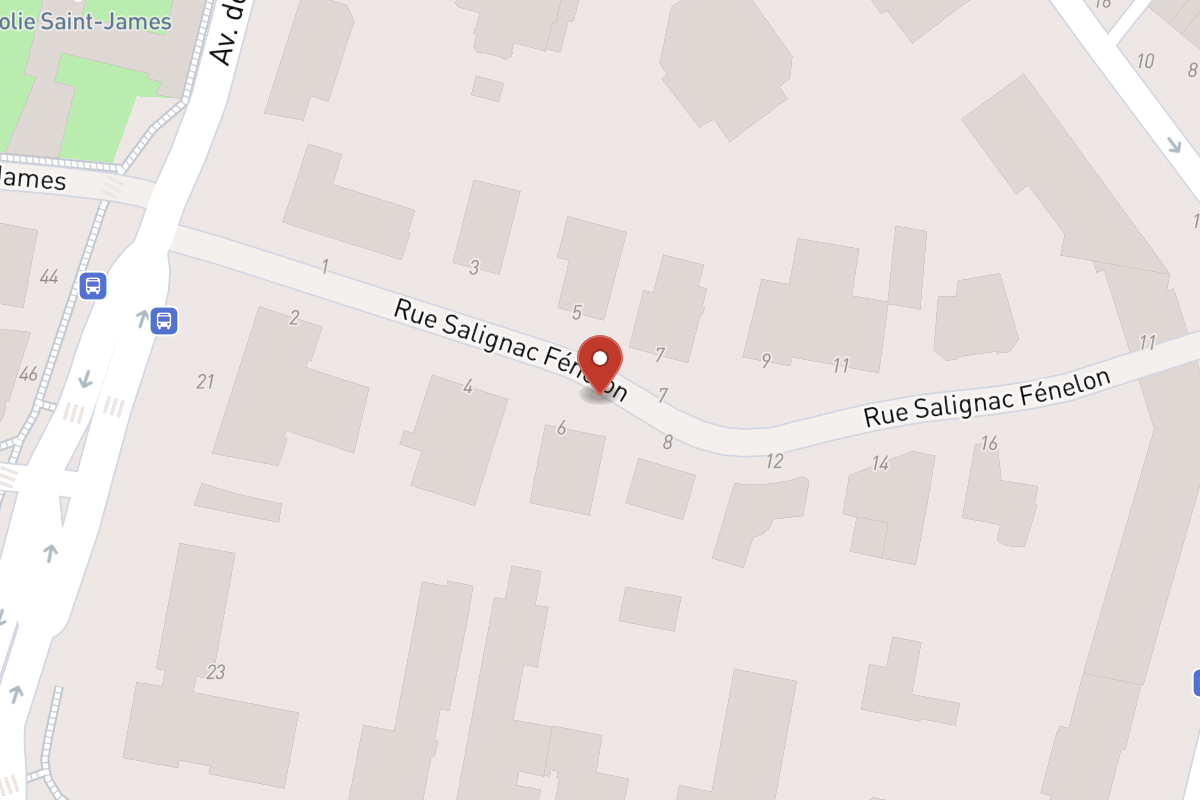 Plan de situation — 6BIS Rue Salignac Fénelon