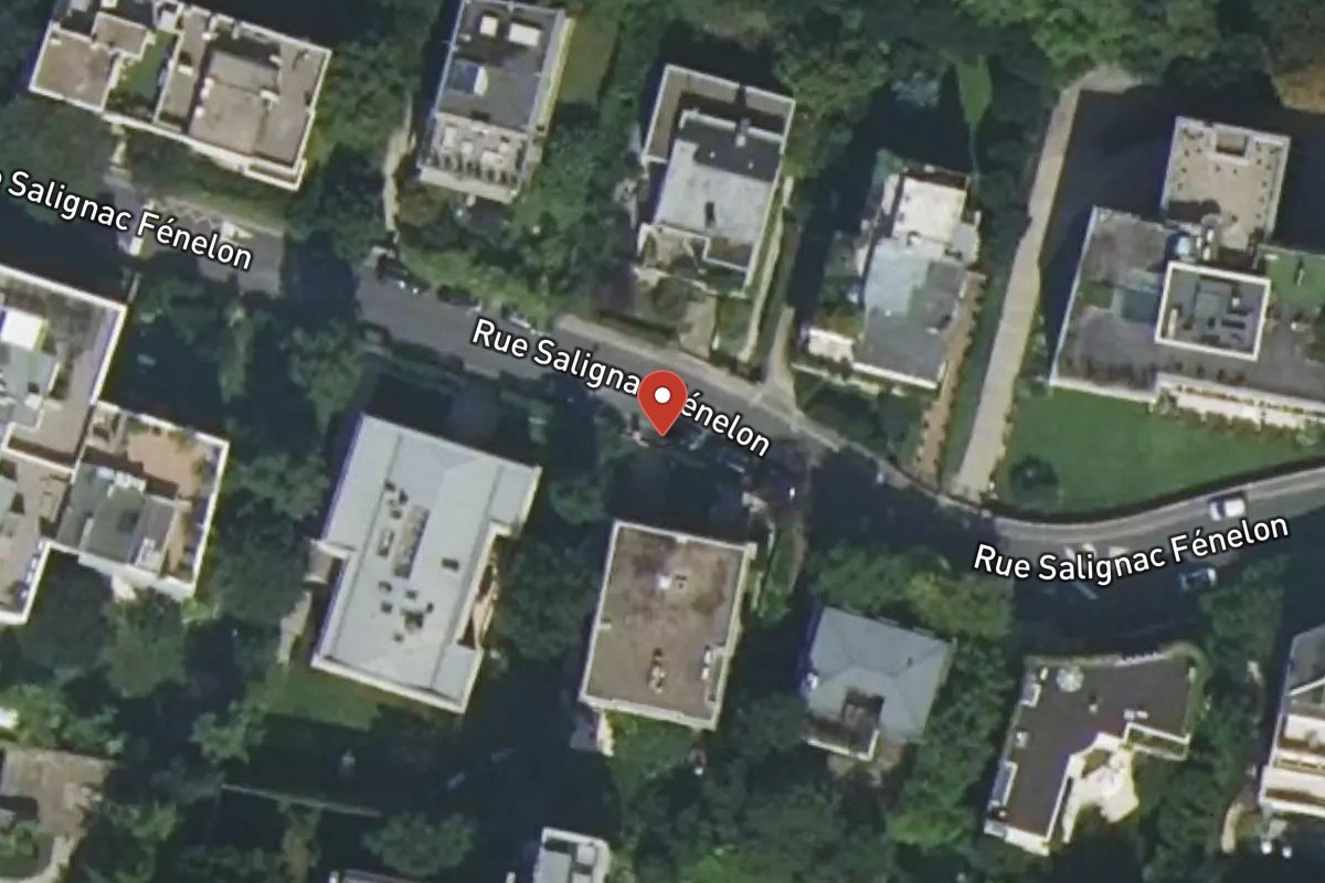 Vue satellite — 6 Rue Salignac Fénelon
