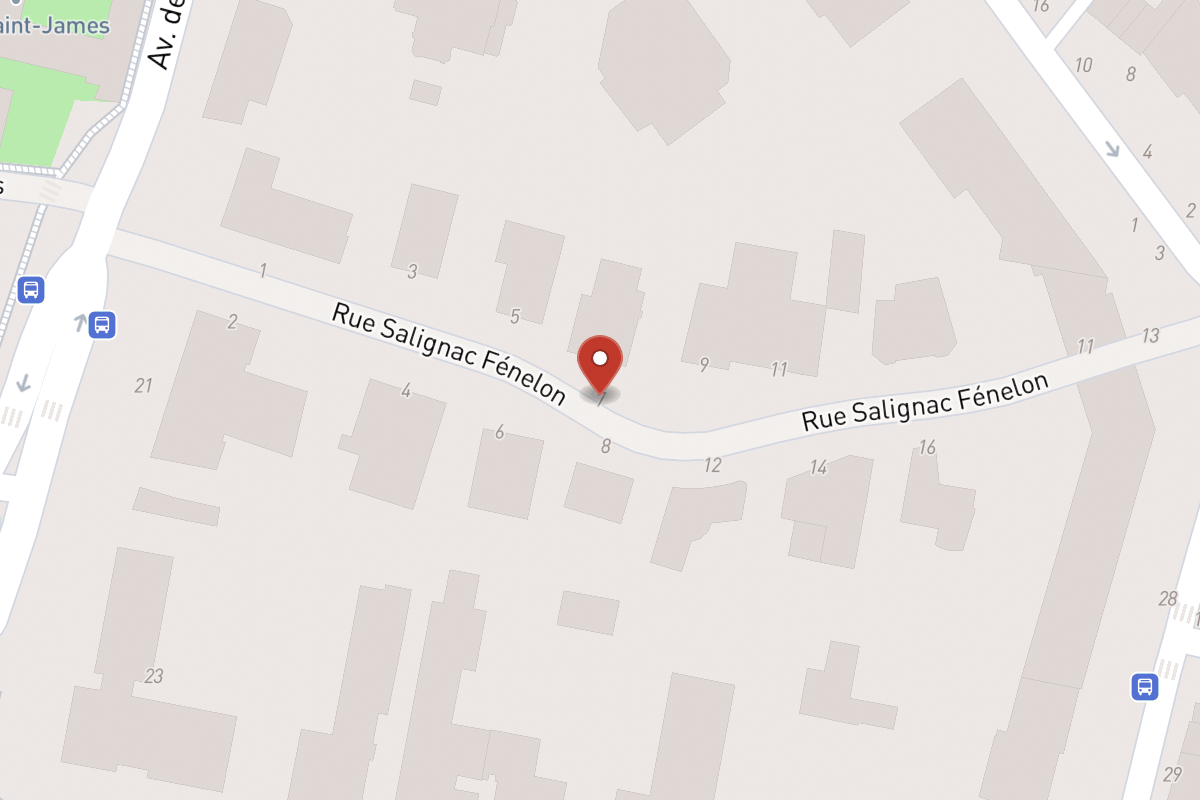 Plan de situation — 7 Rue Salignac Fénelon
