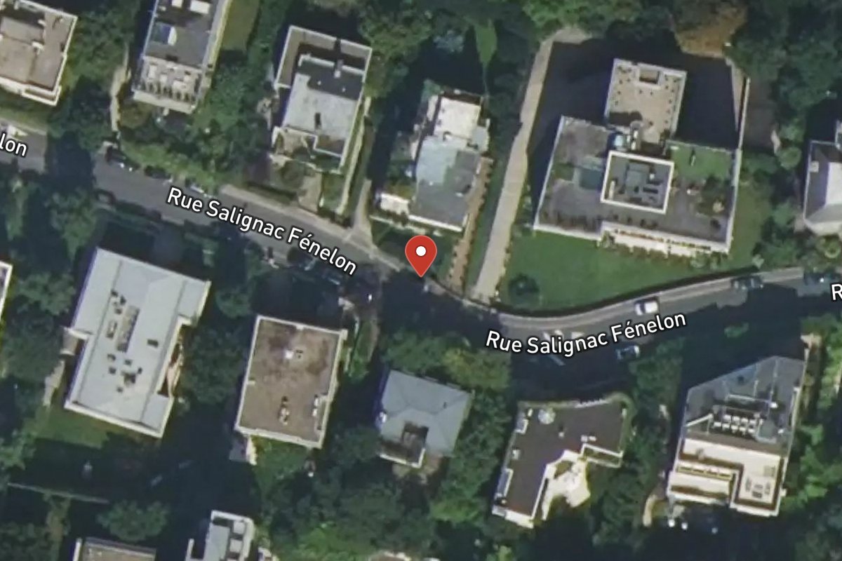 Vue satellite — 7 Rue Salignac Fénelon