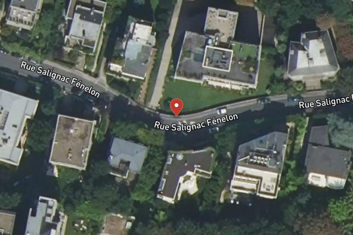 Vue satellite — 9 Rue Salignac Fénelon