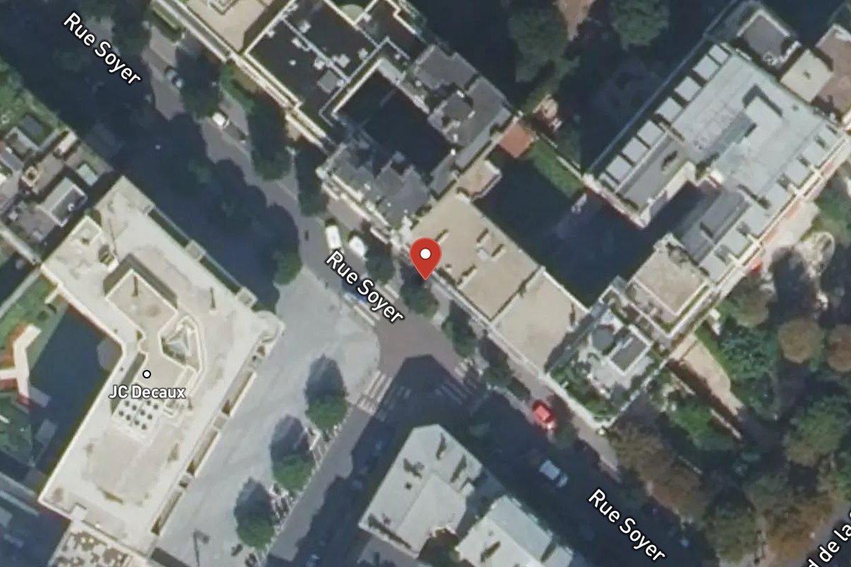 Vue satellite — 14 Rue Soyer