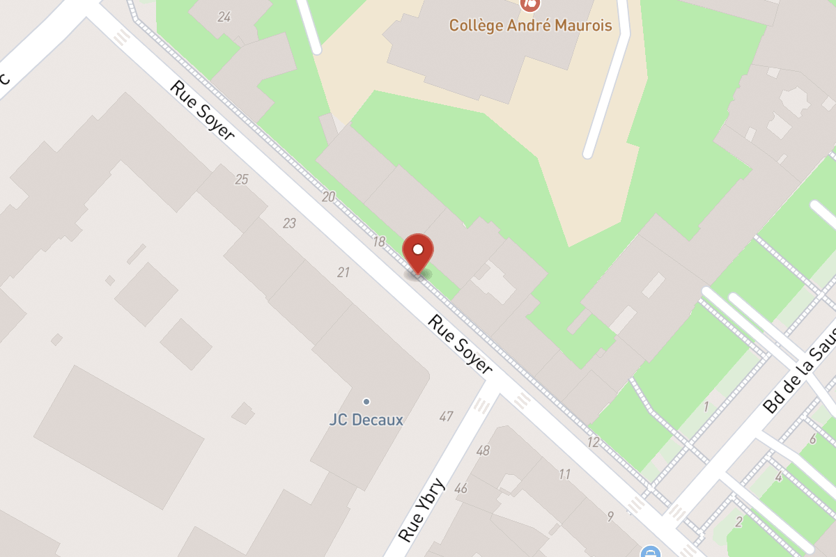 Plan de situation — 16BIS Rue Soyer