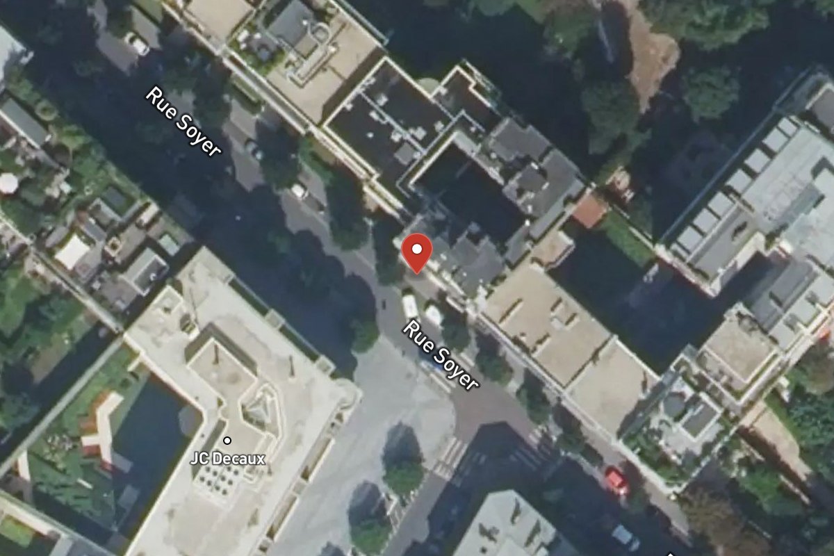 Vue satellite — 16 Rue Soyer
