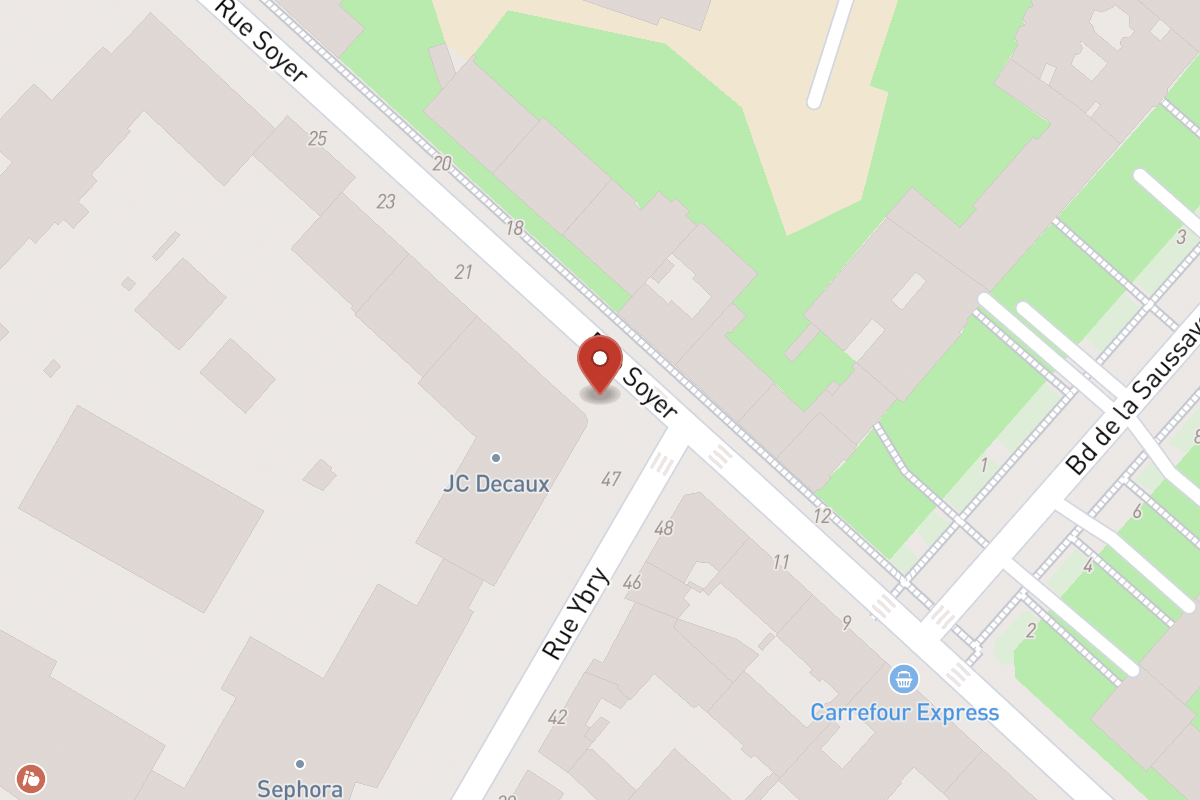 Plan de situation — 17 Rue Soyer