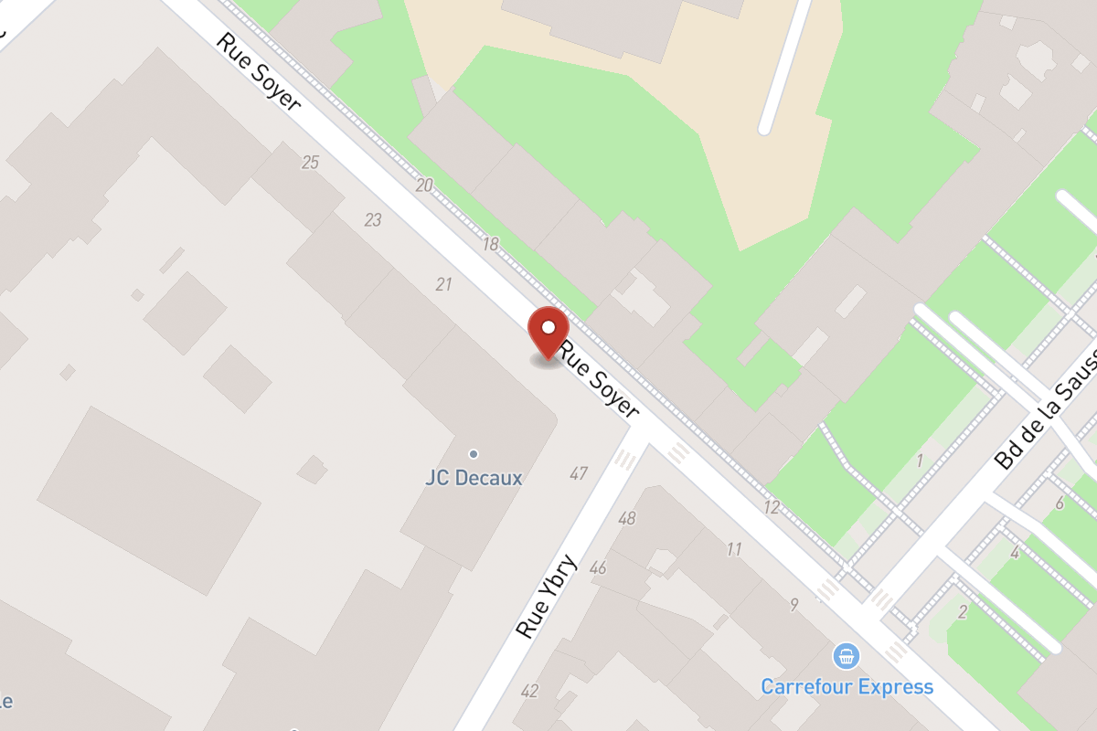 Plan de situation — 19 Rue Soyer