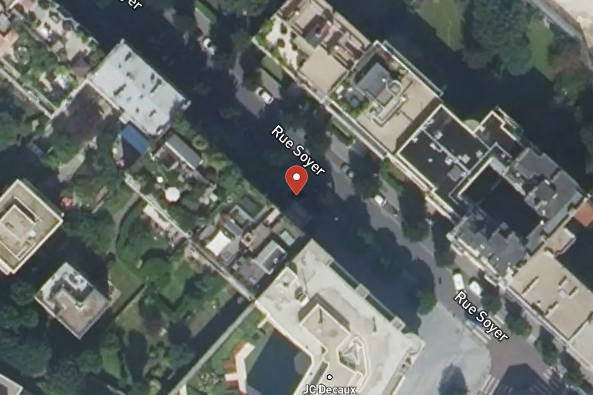 Vue satellite — 21 Rue Soyer