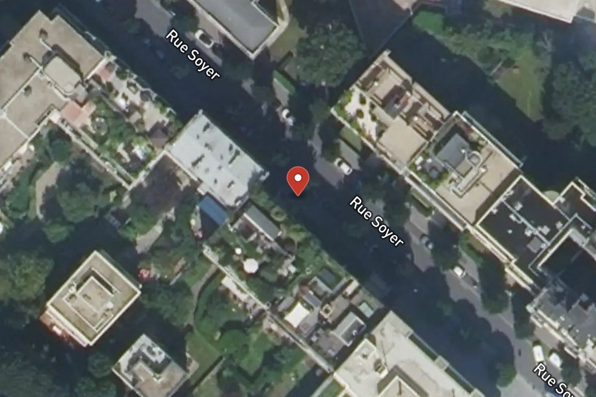 Vue satellite — 23 Rue Soyer