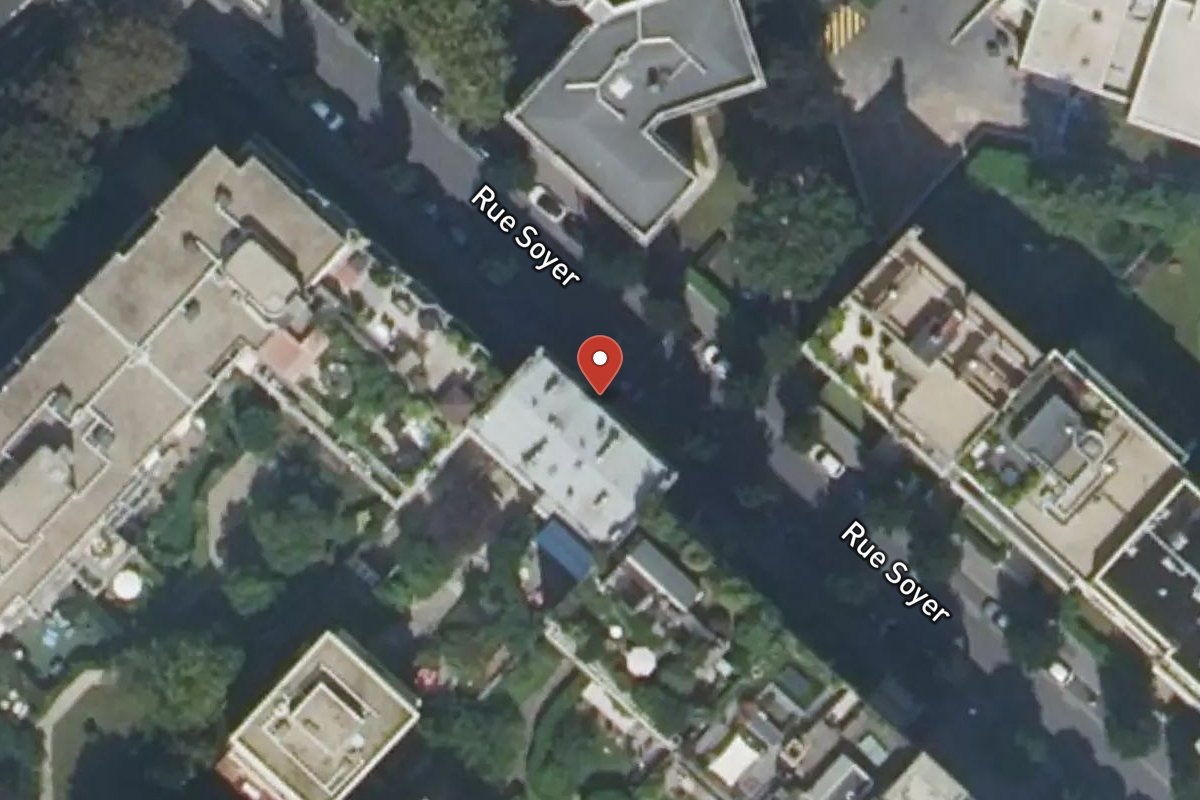 Vue satellite — 25 Rue Soyer