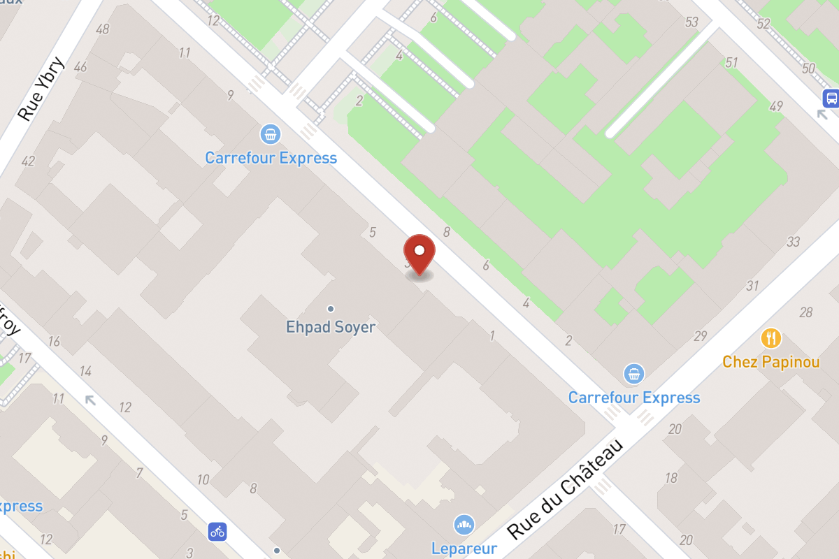 Plan de situation — 3BIS Rue Soyer