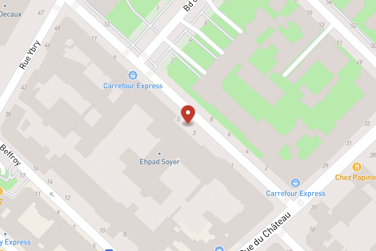 Plan de situation — 3TER Rue Soyer
