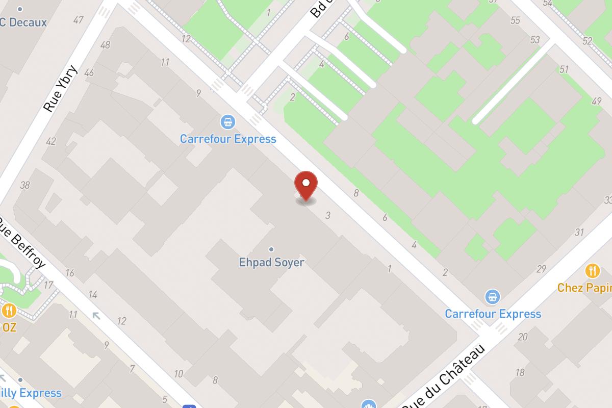 Plan de situation — 5BIS Rue Soyer