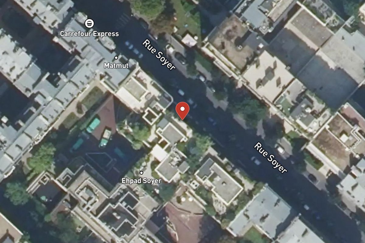 Vue satellite — 5BIS Rue Soyer