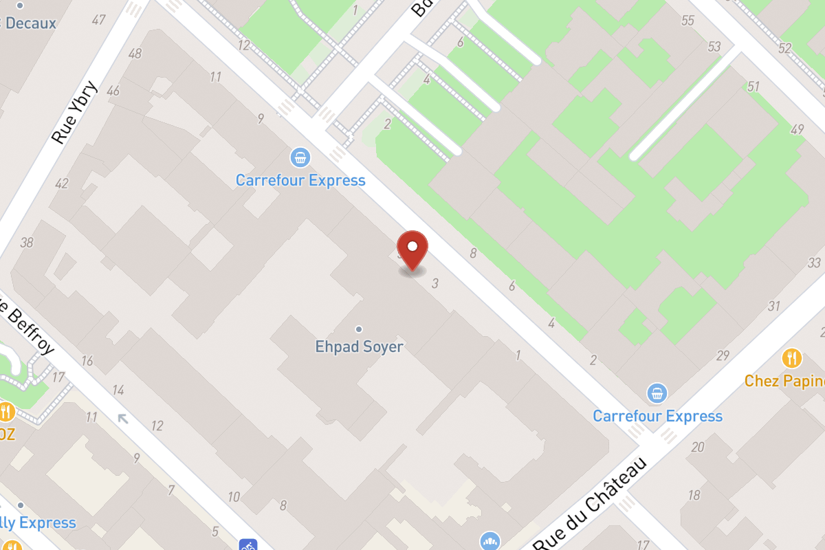 Plan de situation — 5 Rue Soyer
