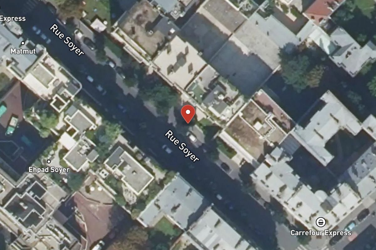 Vue satellite — 6 Rue Soyer