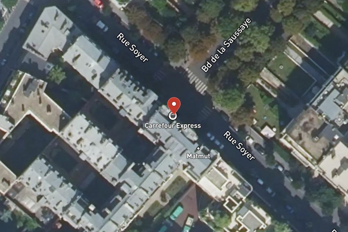Vue satellite — 7BIS Rue Soyer