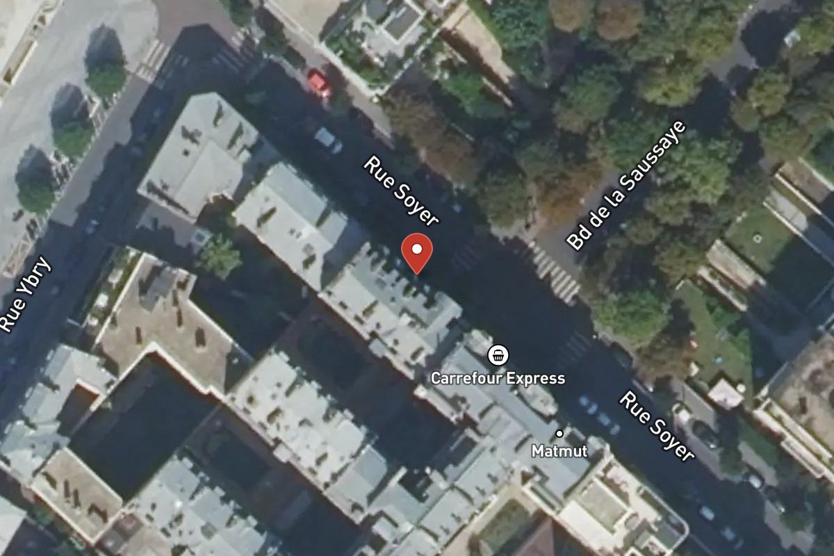 Vue satellite — 9 Rue Soyer