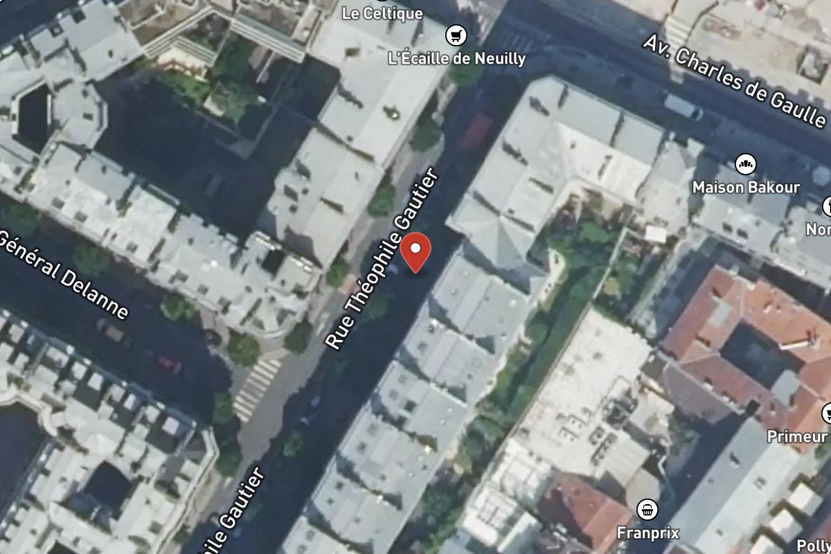 Vue satellite — 3 Rue Théophile Gautier