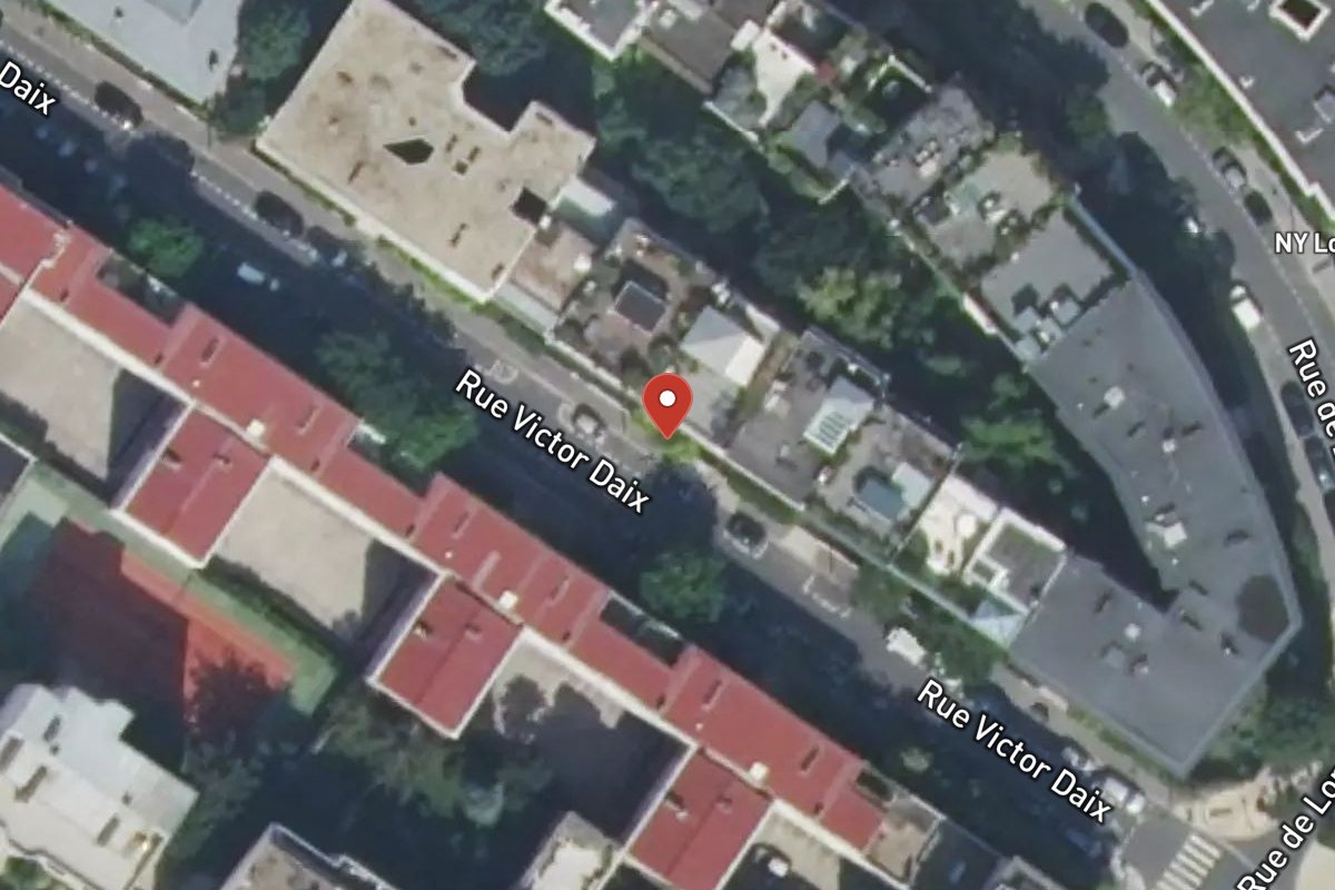 Vue satellite — 12 Rue Victor Daix