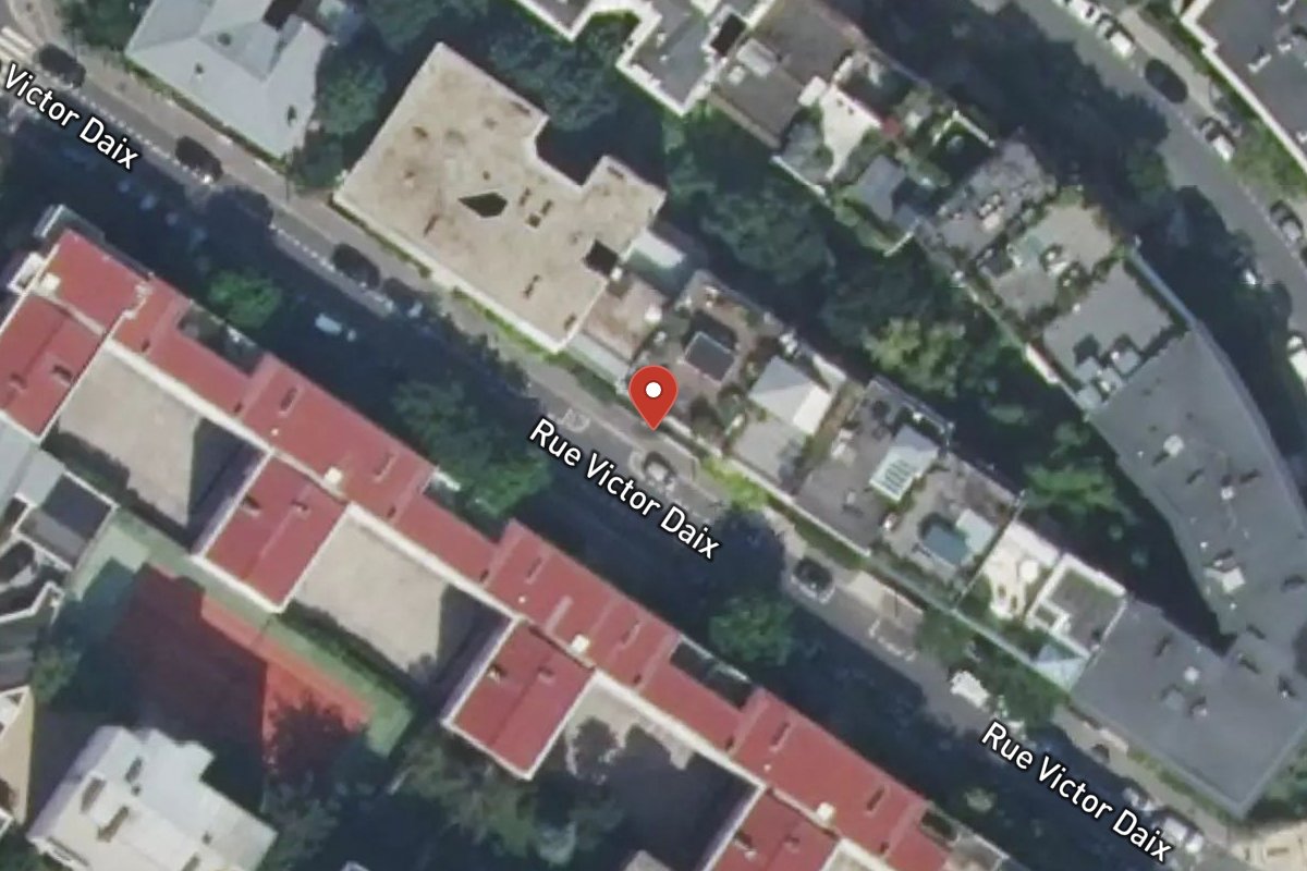 Vue satellite — 14 Rue Victor Daix
